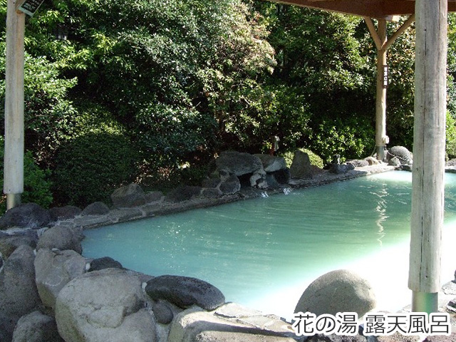 富嶽温泉花の湯 大浴場