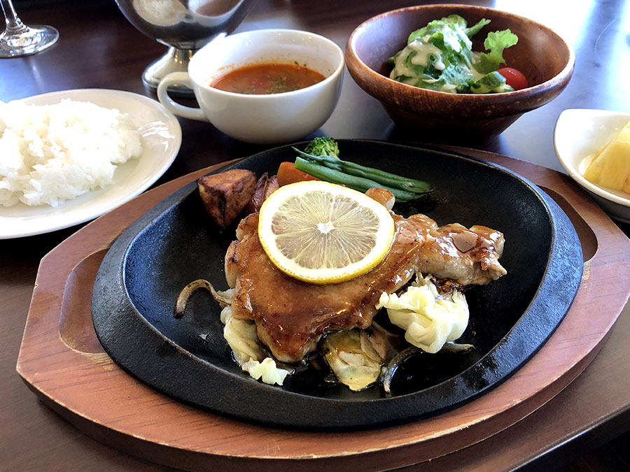 五島豚ステーキセット