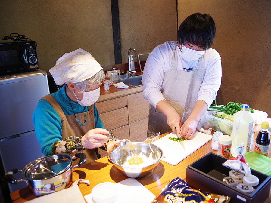 島料理体験