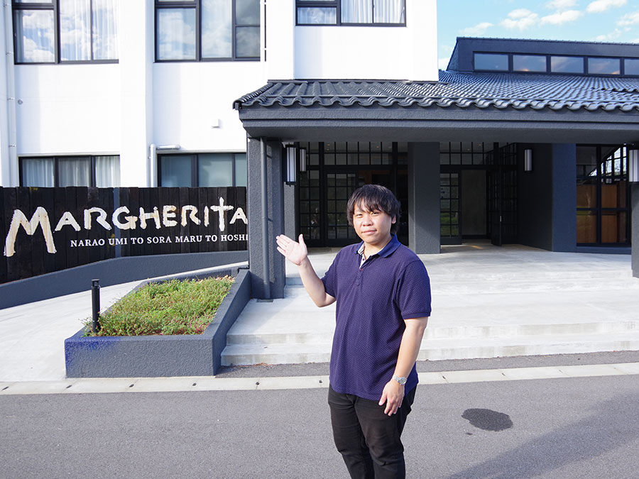 五島列島リゾートホテルマルゲリータ奈良尾の外観