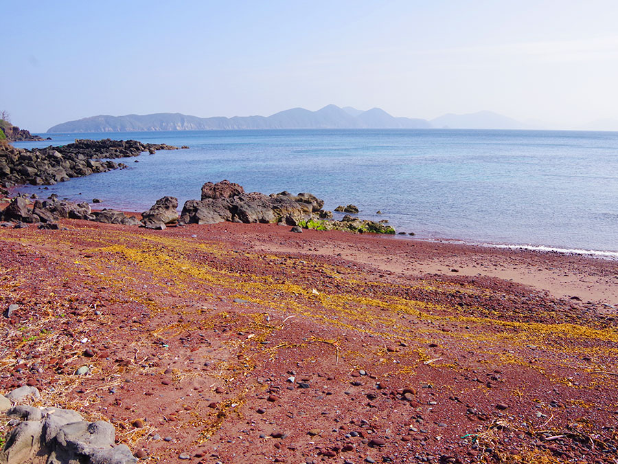 赤浜海岸から見渡す海