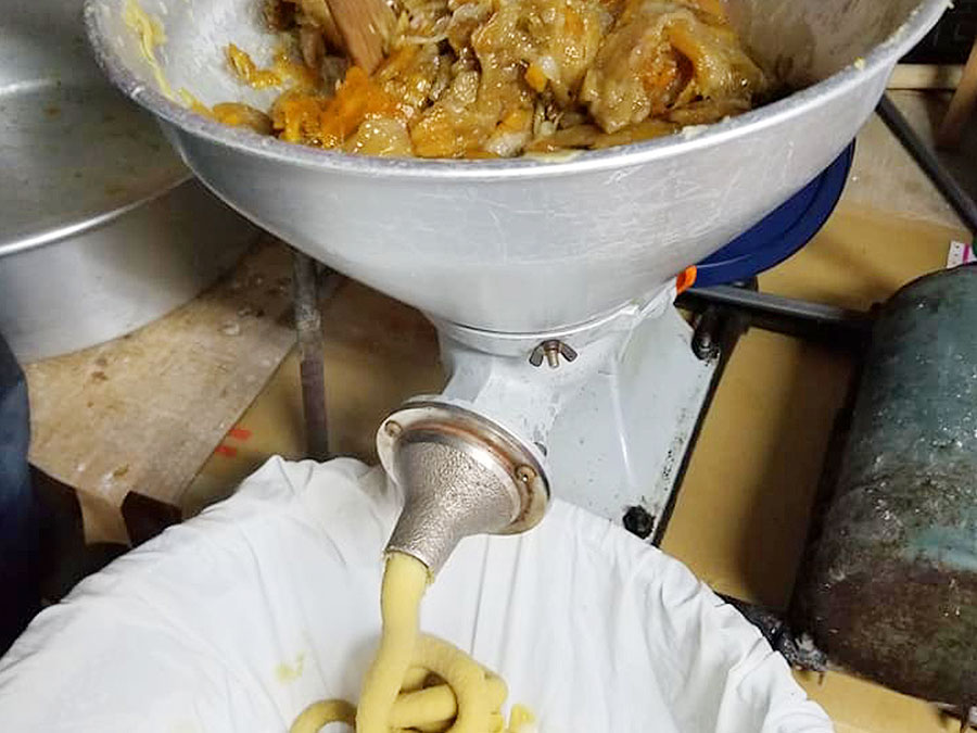 練る