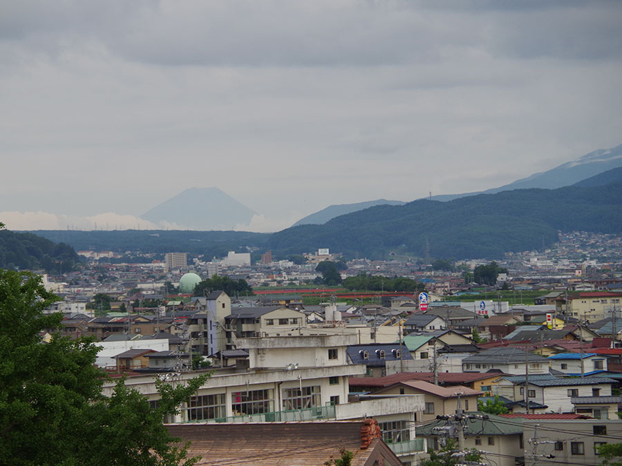 高島城・展望室からの展望