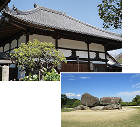 飛鳥寺・石舞台古墳