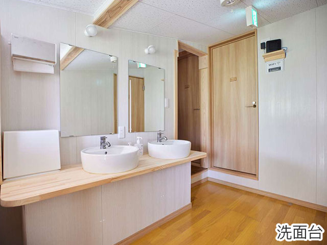 貸しハウス離れ屋・洗面台
