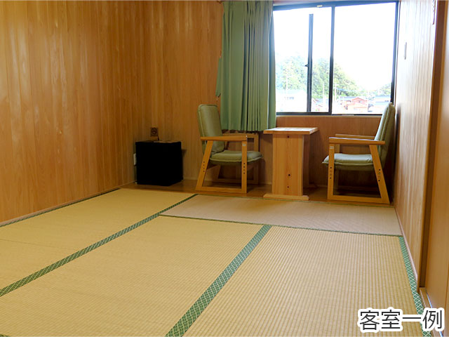 民宿西泊・客室一例