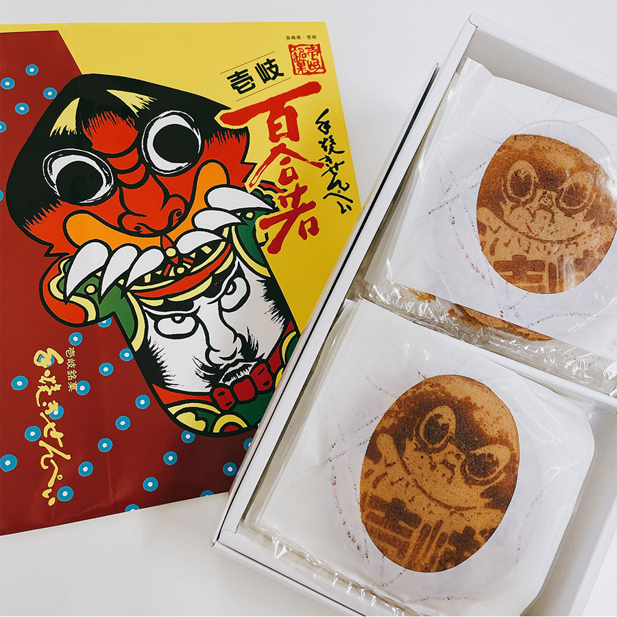 【壱岐】おすすめのお土産「壱岐銘菓　手焼きせんぺい　百合若」を実食レポート！