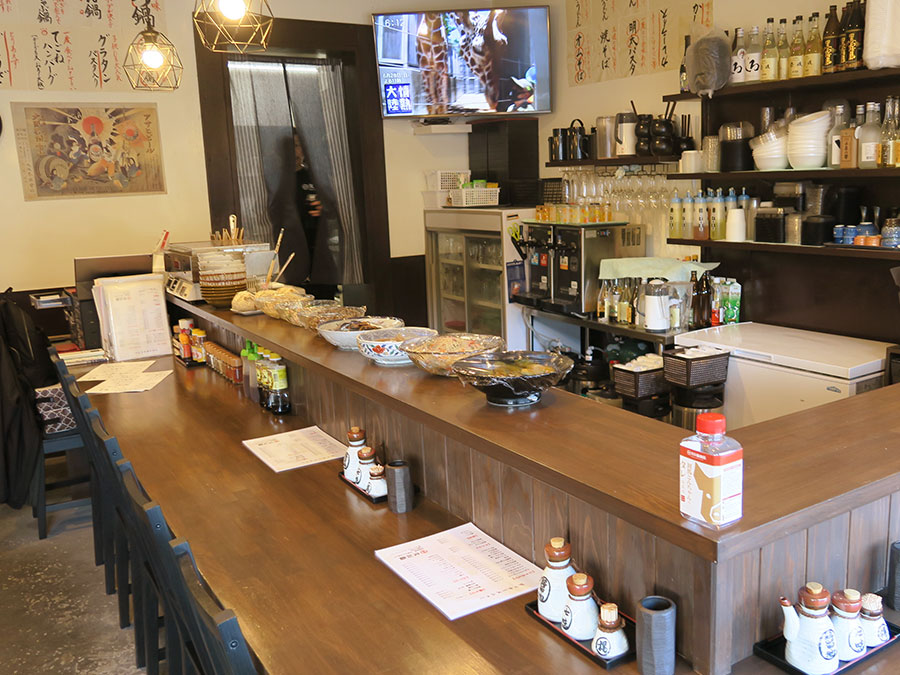 久兵衛の店内