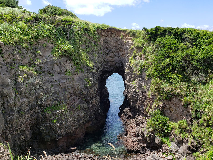 鬼の足跡