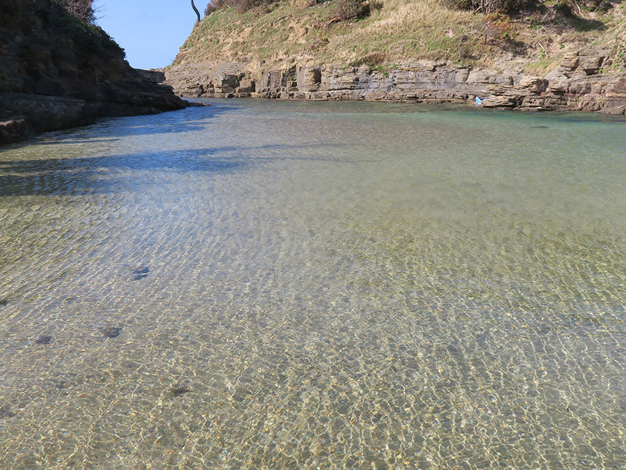 辰ノ島の水たまり