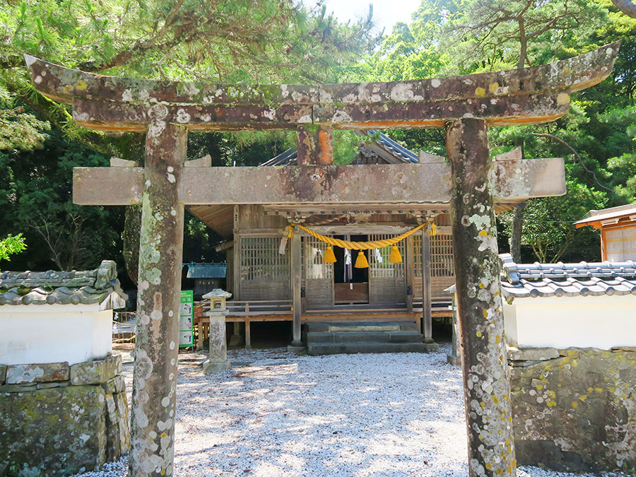 和多都美神社の鳥居