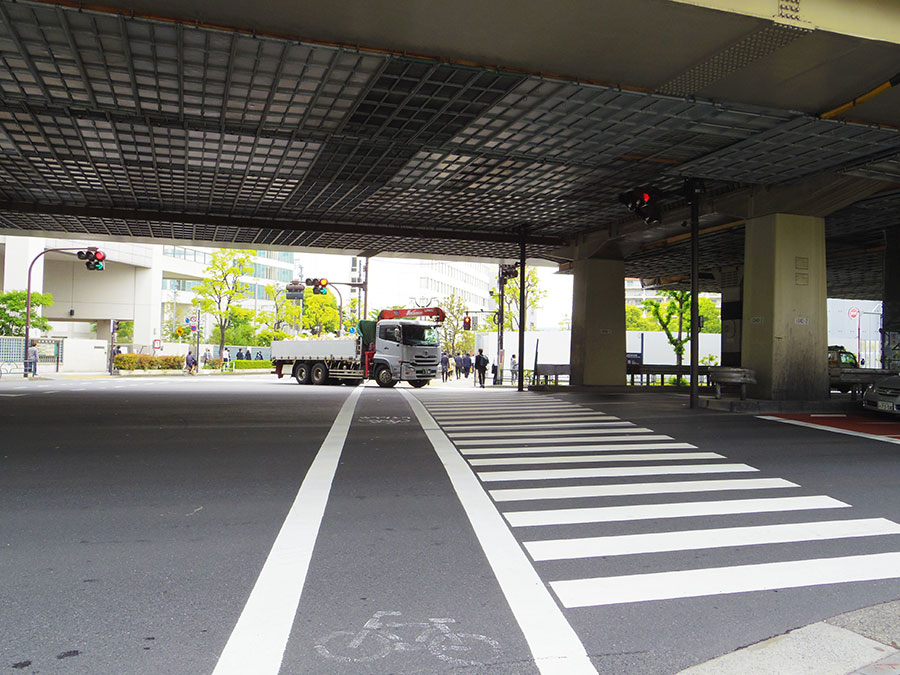 そごう前の横断歩道