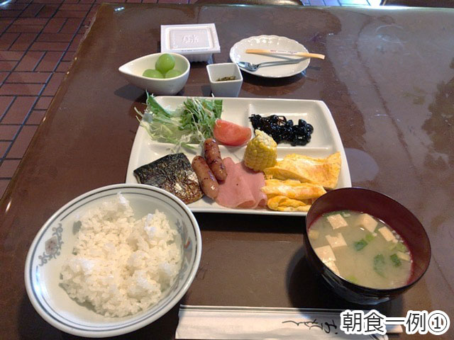 朝食一例