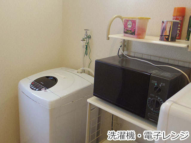洗濯機・電子レンジ