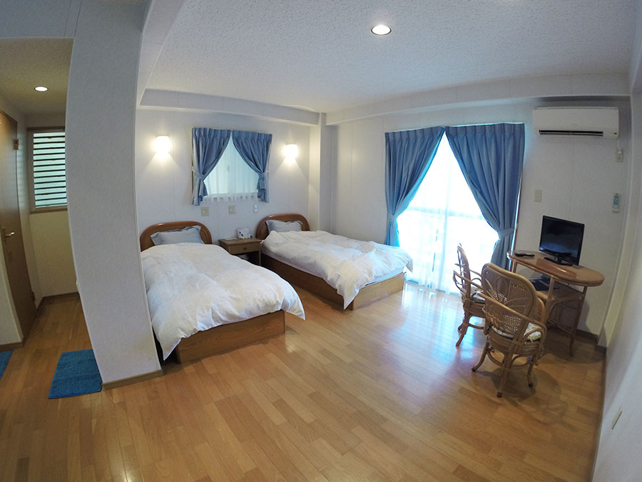 父島ビューホテルの洋室