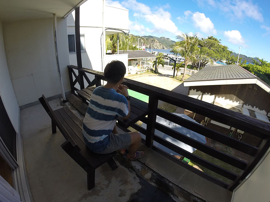 父島ビューホテルの外観