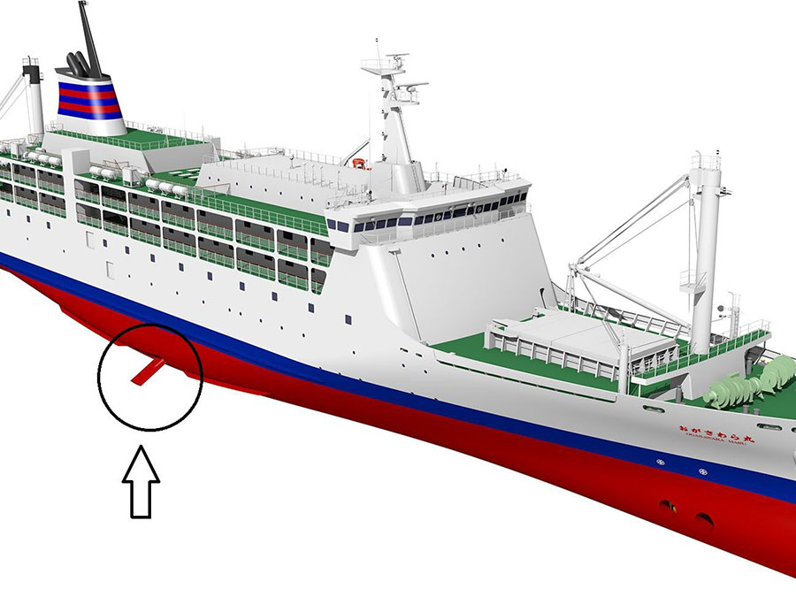 新おがさわら丸の装備