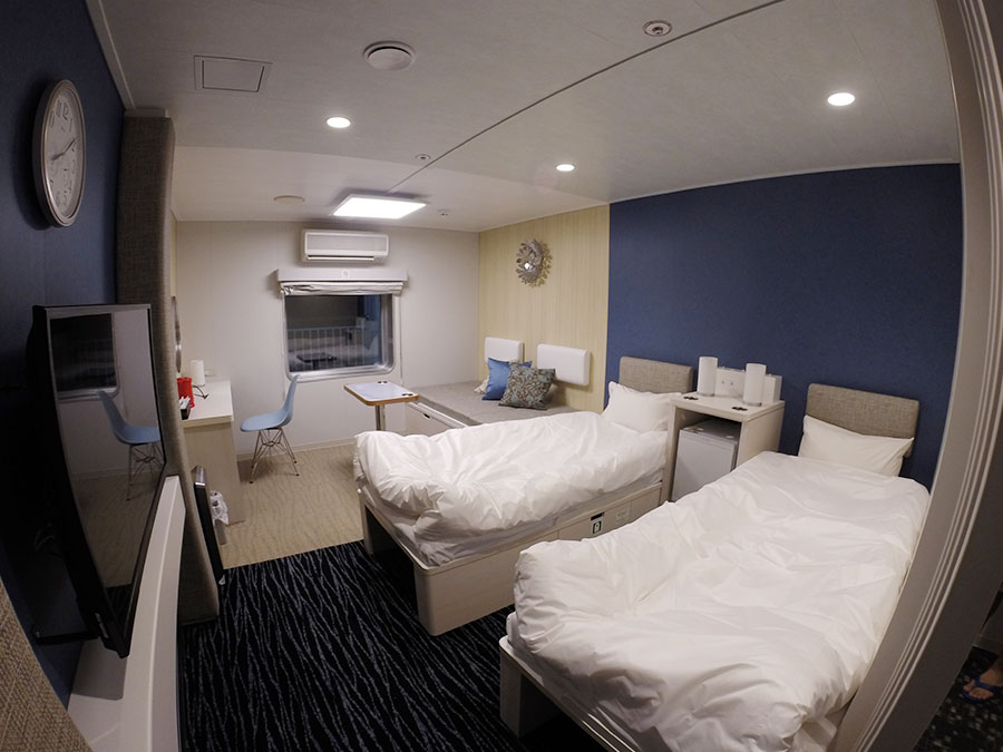 新おがさわら丸の特1等室
