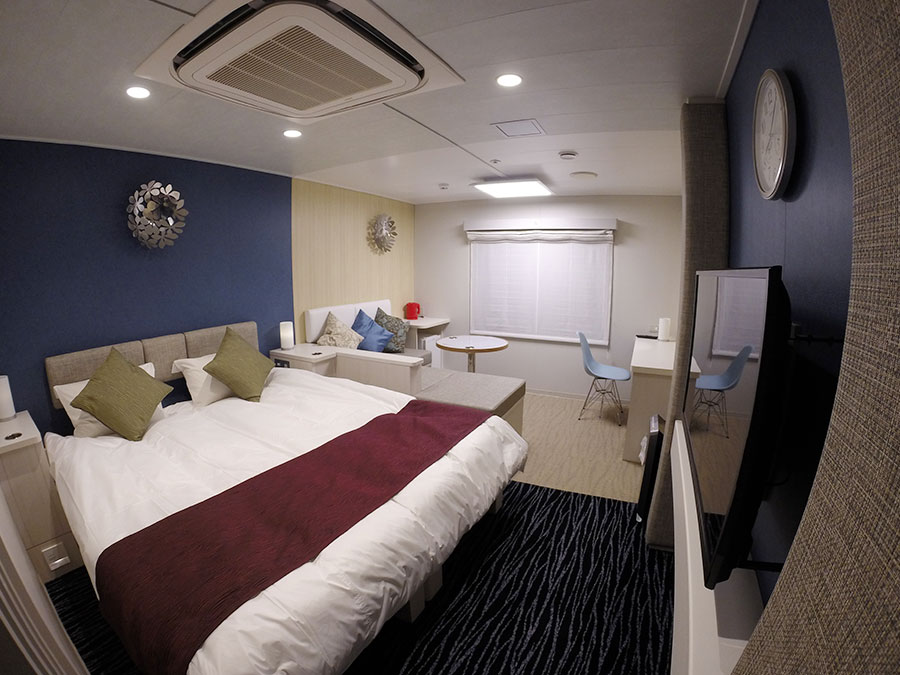 新おがさわら丸の特等室