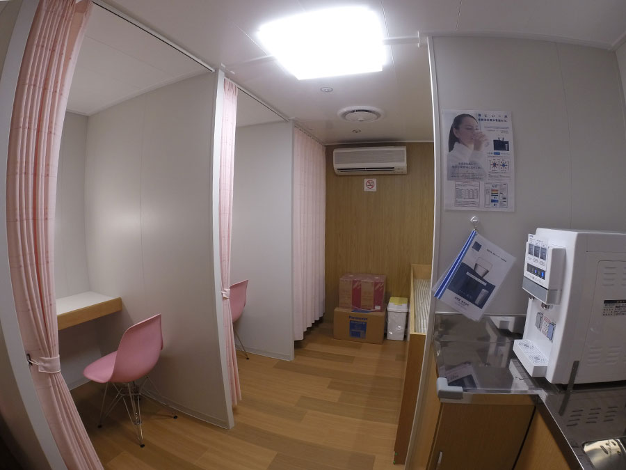 新おがさわら丸の授乳室
