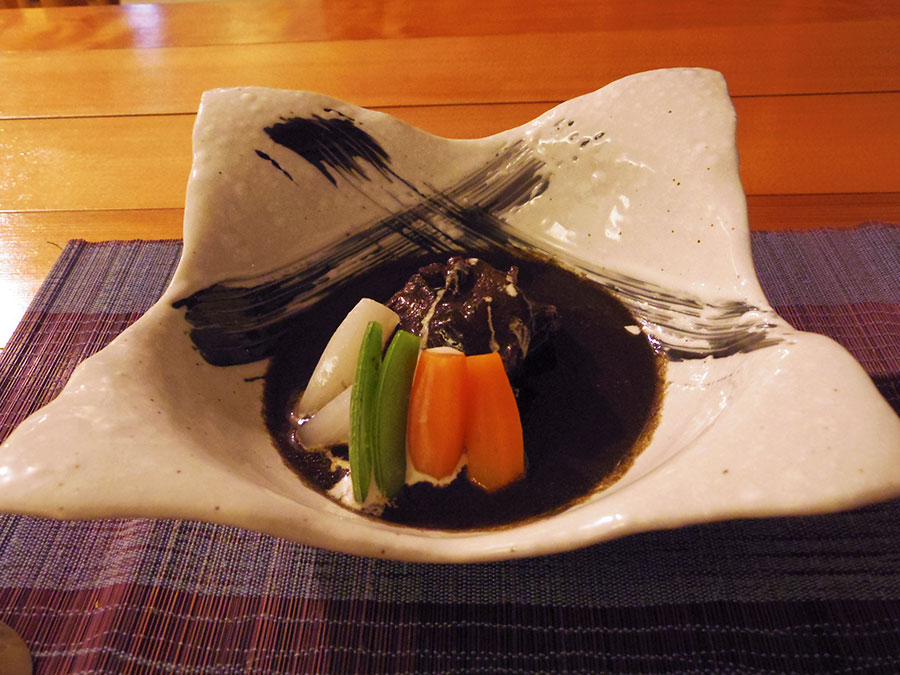 くつろぎの宿てつ家のビーフシチュー