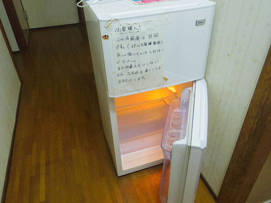 ヴィラシーサイドの共同冷蔵庫