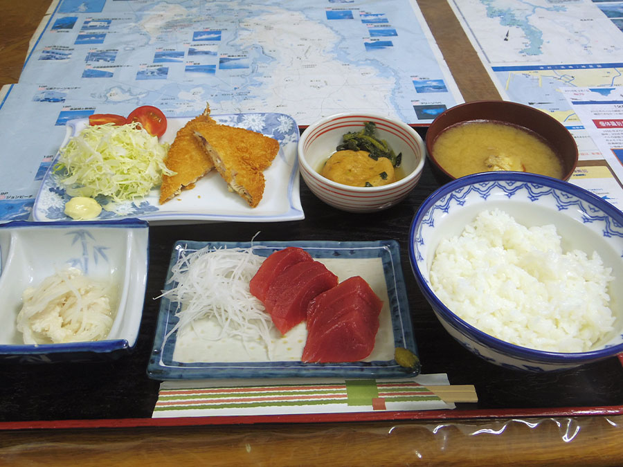 ヴィラシーサイドの夕食一例