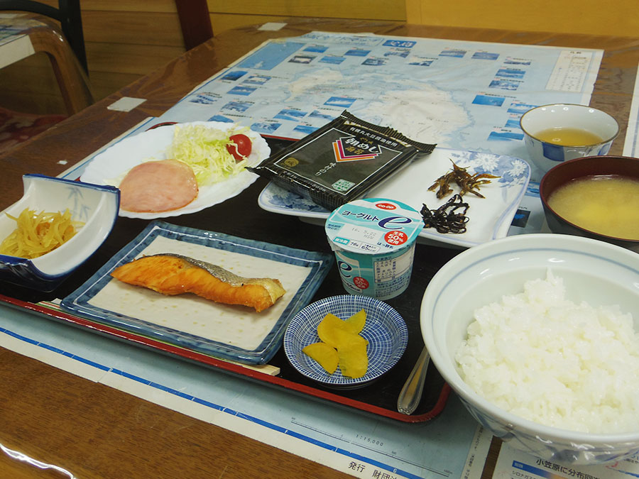 ヴィラシーサイドの朝食一例