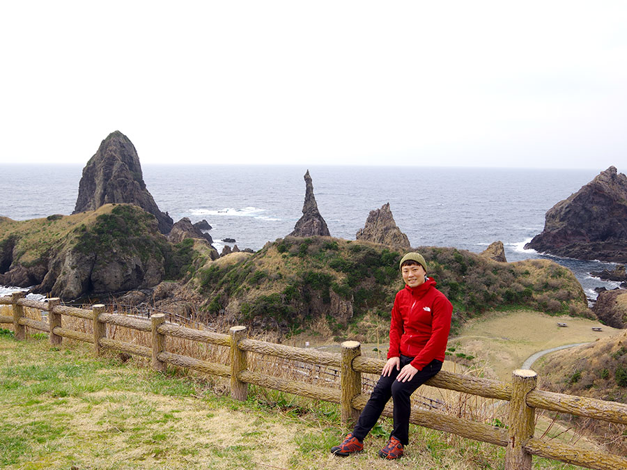 国賀海岸からの景色