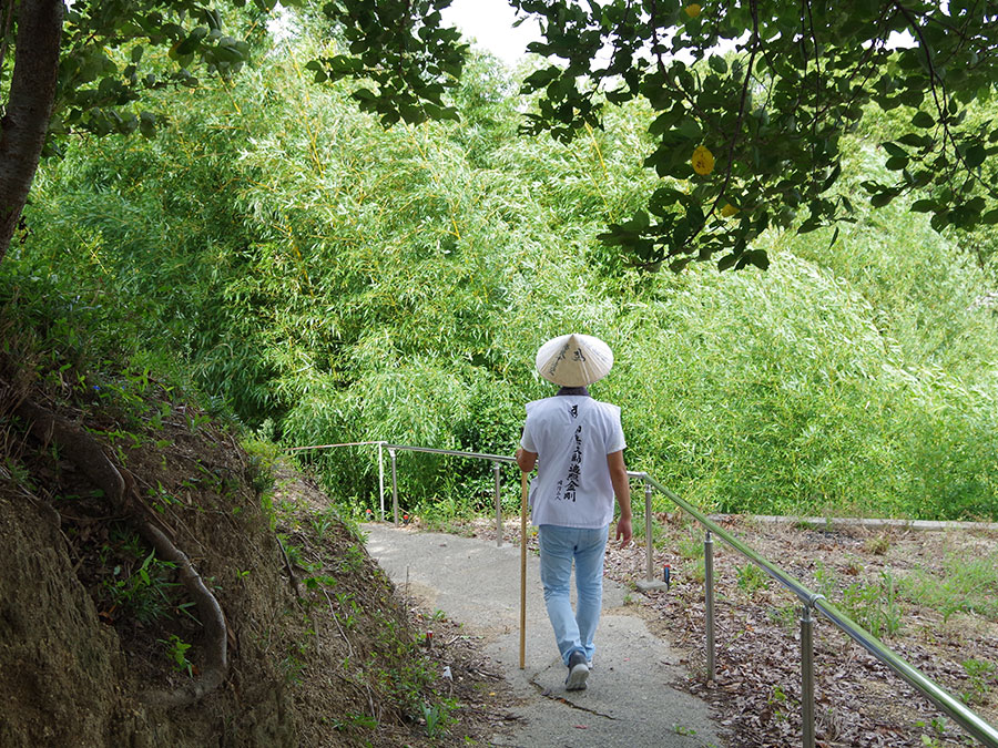 大乗殿・蓮華庵からの帰り道