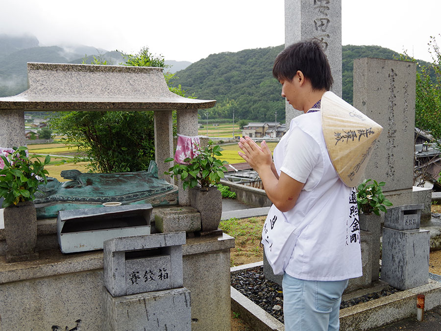 参拝の様子