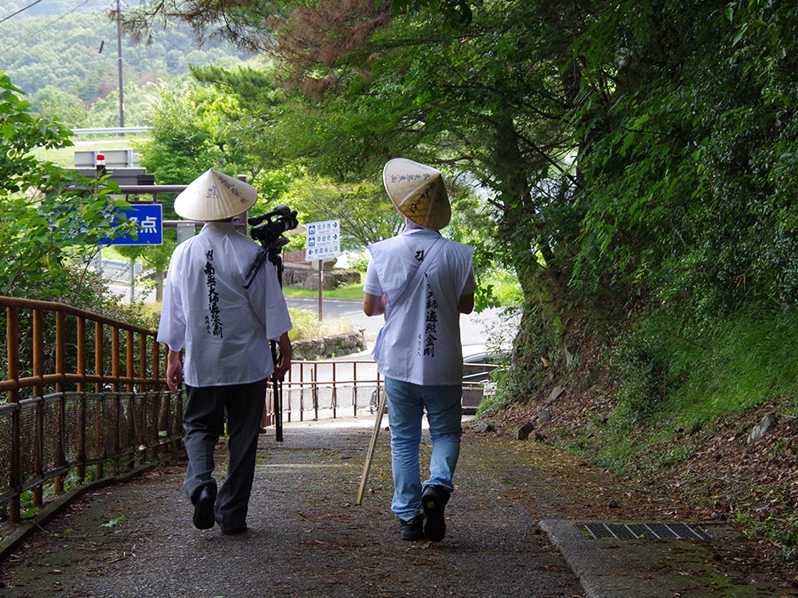 石門洞からの帰り道