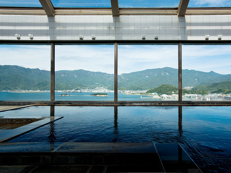 ベイリゾートホテル小豆島の展望大浴場