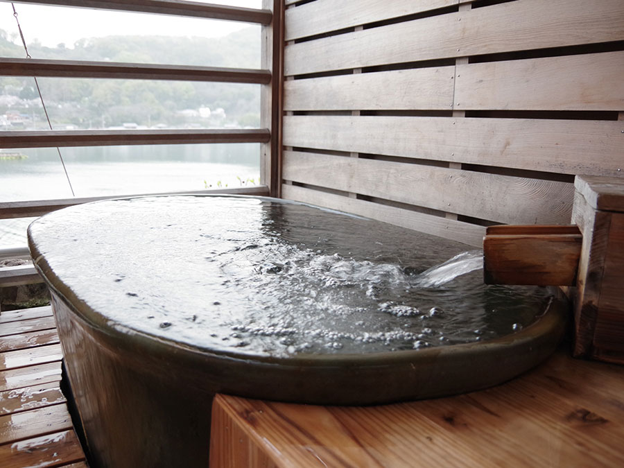 ベイリゾートホテル小豆島の貸切露天風呂
