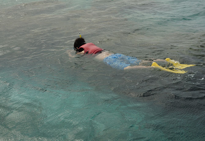 シュノーケリング