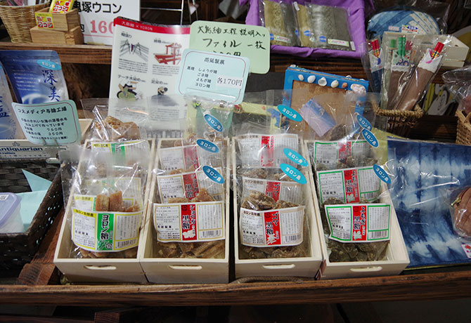 ヨロン島の特産品