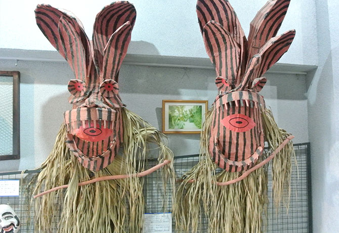 「悪石島のボゼ」の仮面