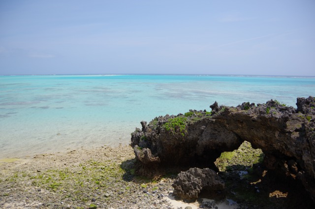 ゆいの丘の岩場