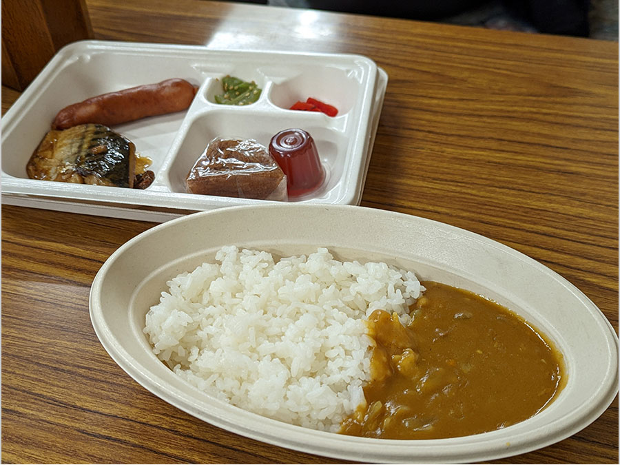 太子館の夕食