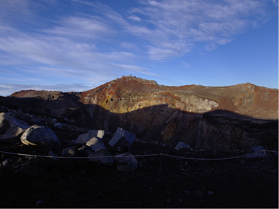 富士山の剣ヶ峰