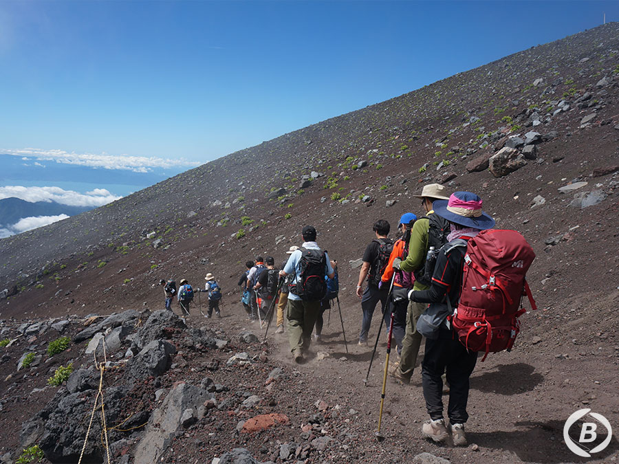富士山大砂走り