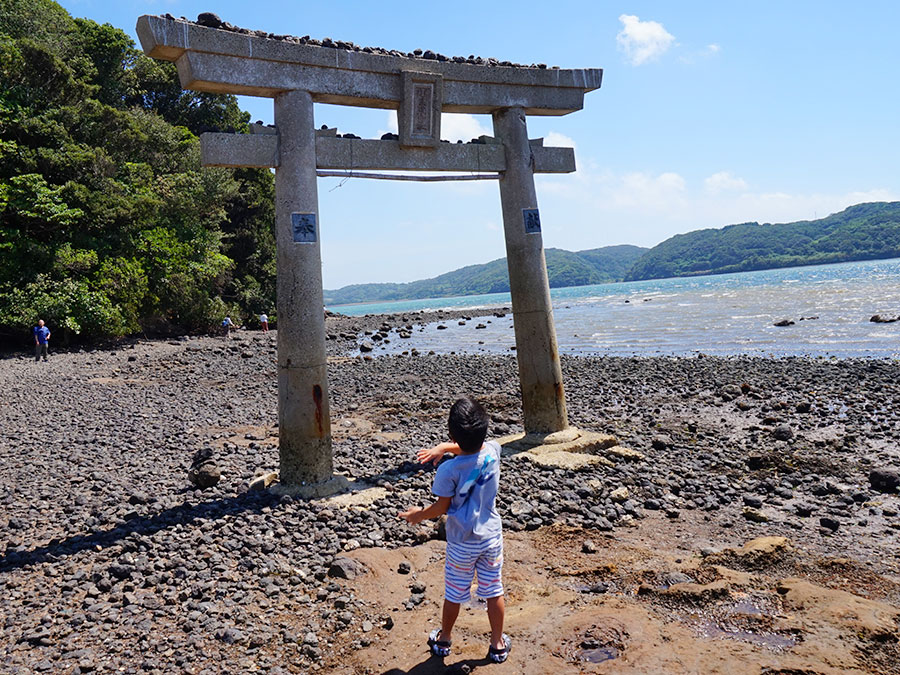 小島神社の鳥居