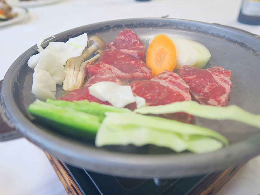 鉄板焼き