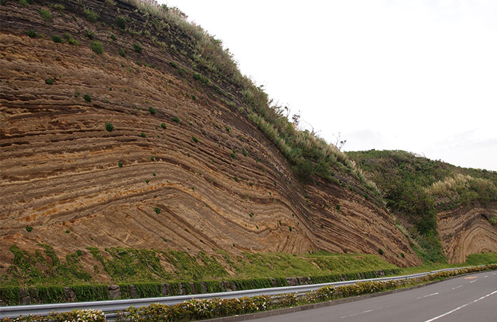 地層断面