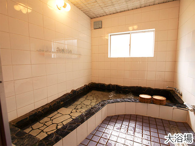 海辺の宿あさひや大浴場