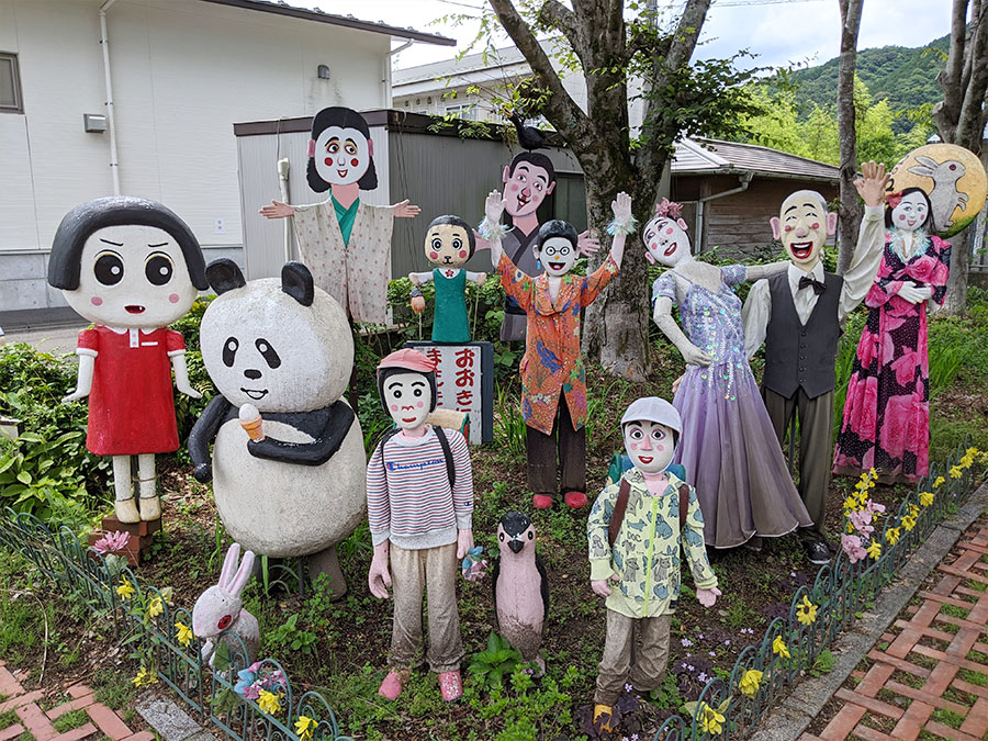 道の駅あぐり窪川の人形