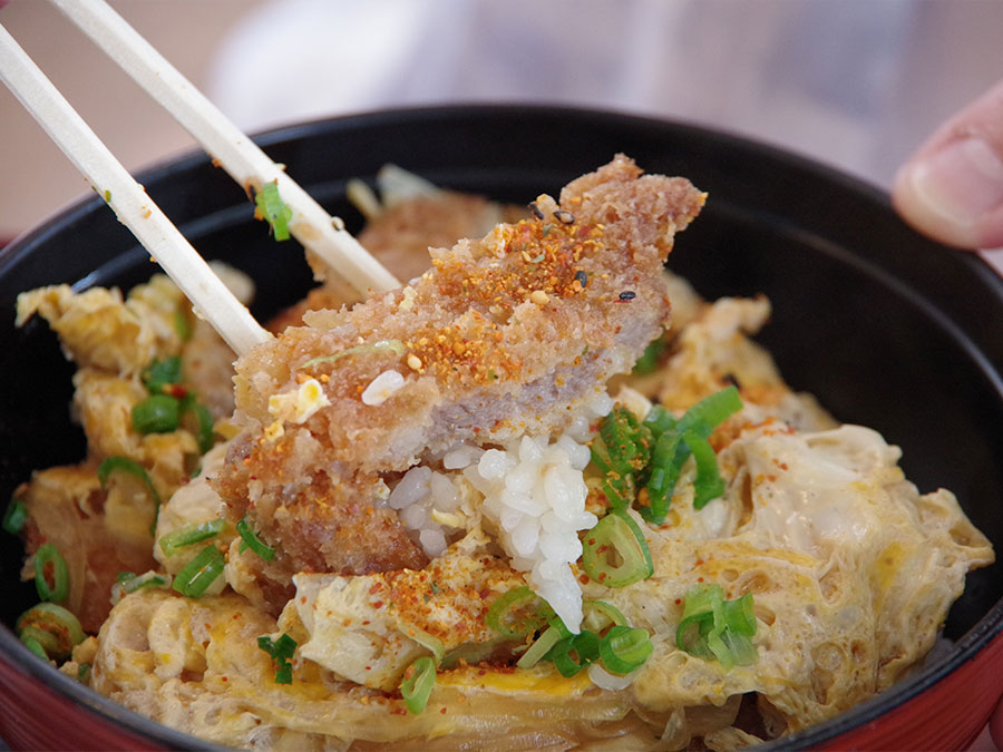 窪川米豚カツ丼