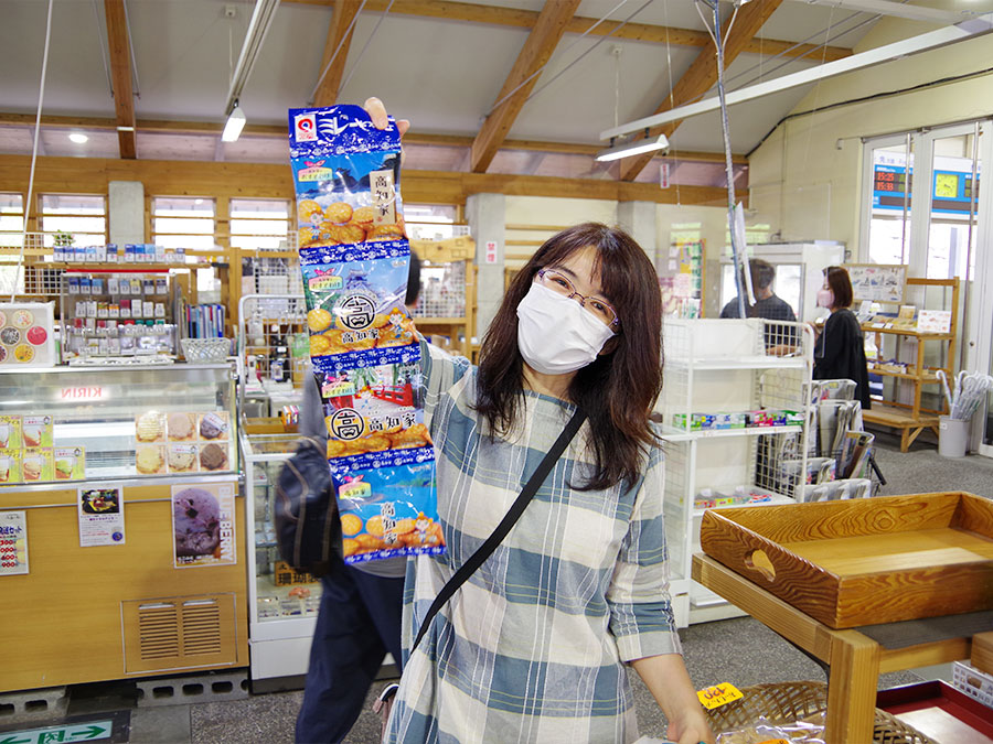 安芸駅ぢばさん市場のミレービスケット