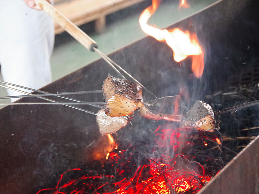 かつお藁焼き完成