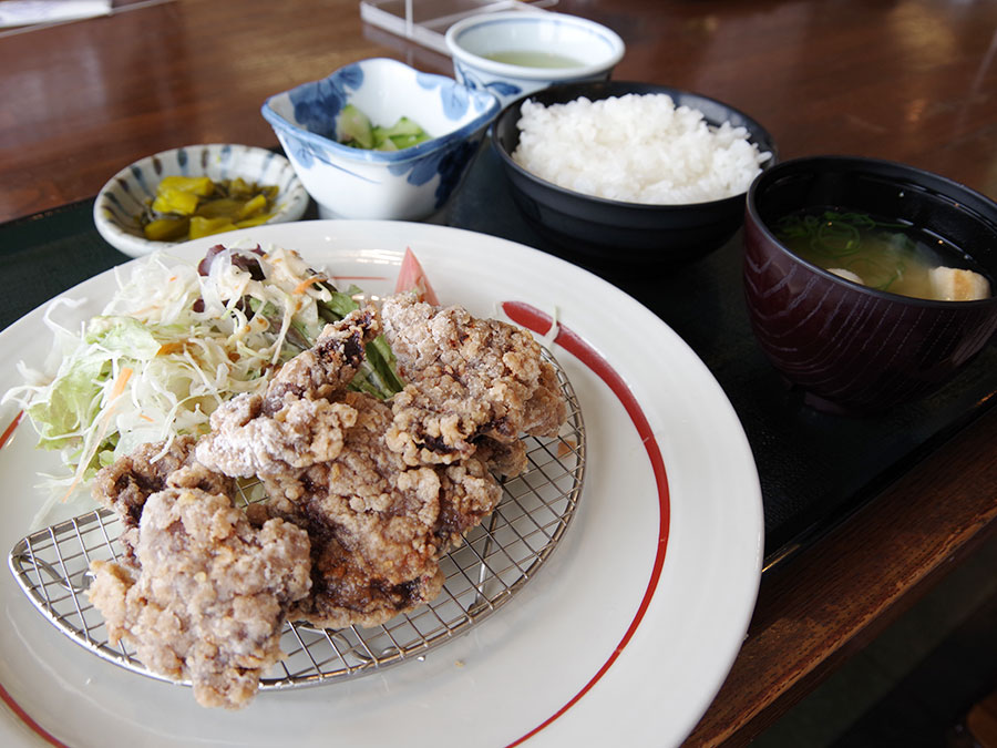 鯨竜田定食